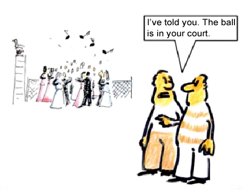 the ball is in your court