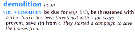Oxford Collocations Dictionary