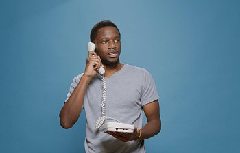 answer the phone