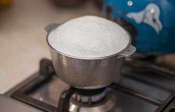 boil over