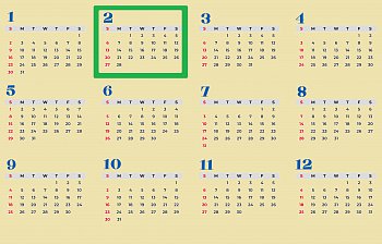 February