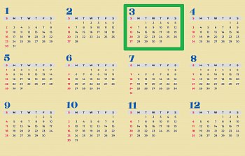 March