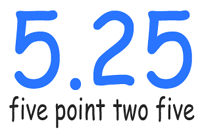 Decimal number