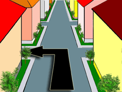 turn left