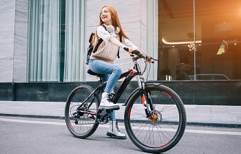 go biking