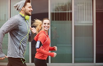 go running