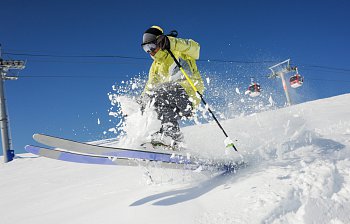 go skiing