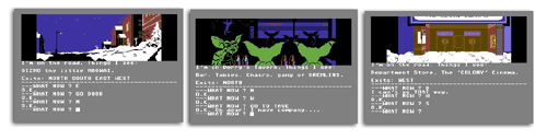 Gremlins - obrazovky