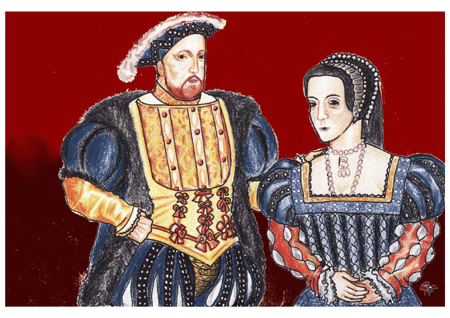 Henry VIII, ilustrace: Patrik Turoň Henry VIII