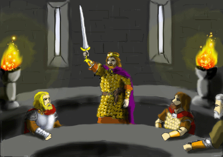 King Arthur, ilustrace: Patrik Turoň King Arthur