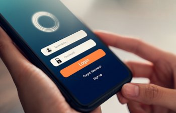 log in