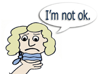 sick person