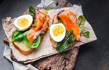 open sandwich