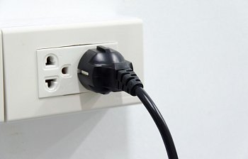 plugged in