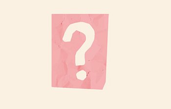 question mark