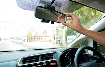 rear-view mirror
