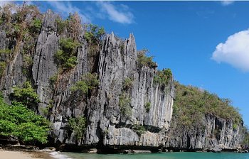 rock face