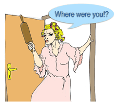 Where were you?