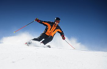 downhill skiing