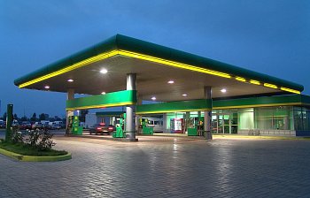 service station