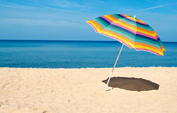 beach umbrella