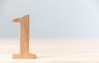 one