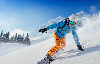 snowboarding