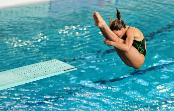 diving