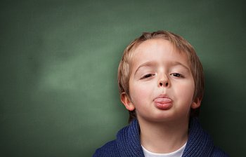 blow a raspberry