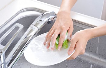 wash up