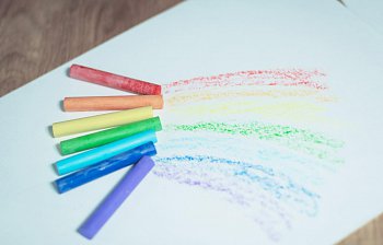 wax pastel